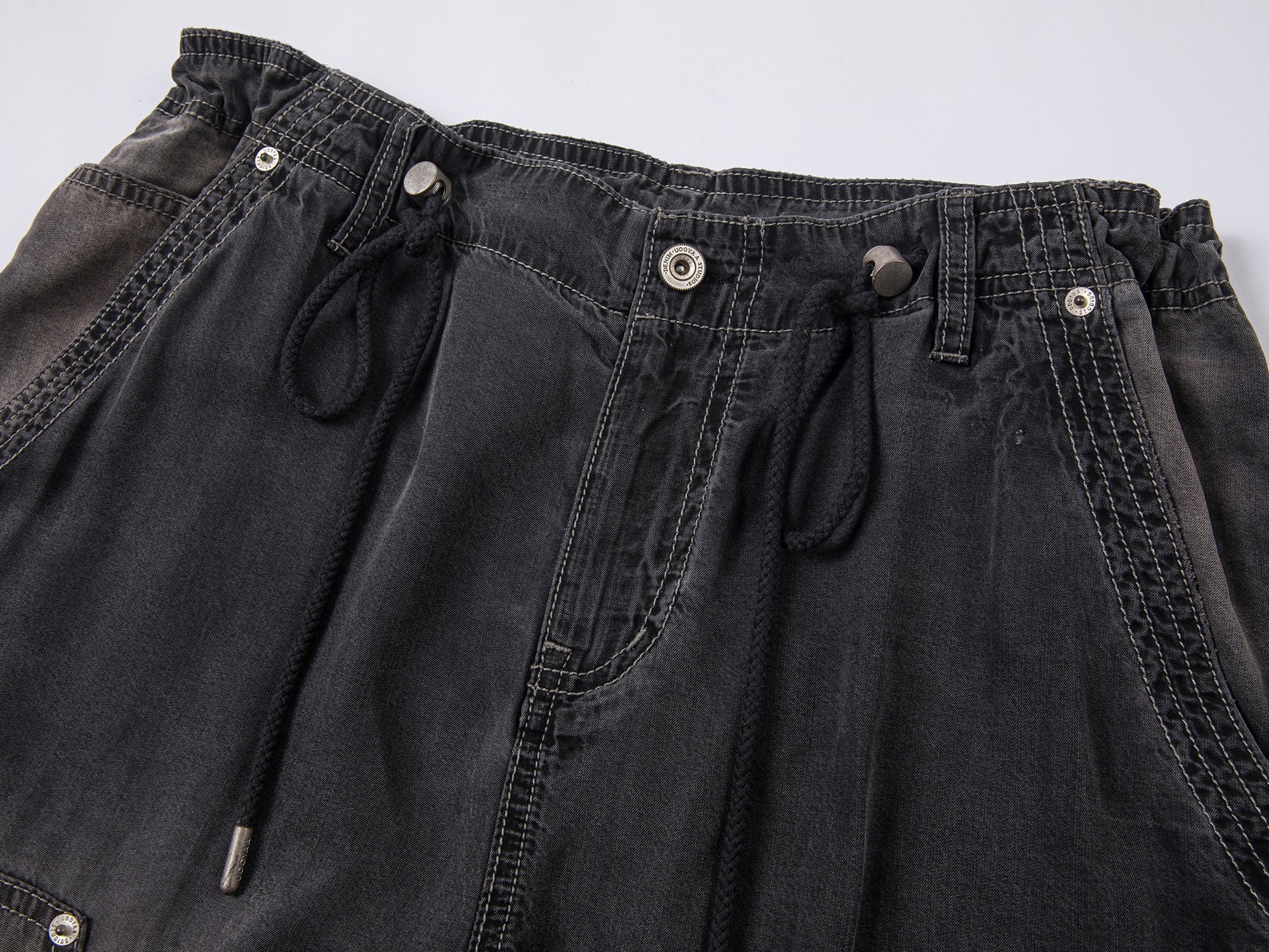Tencel denim cargo pants