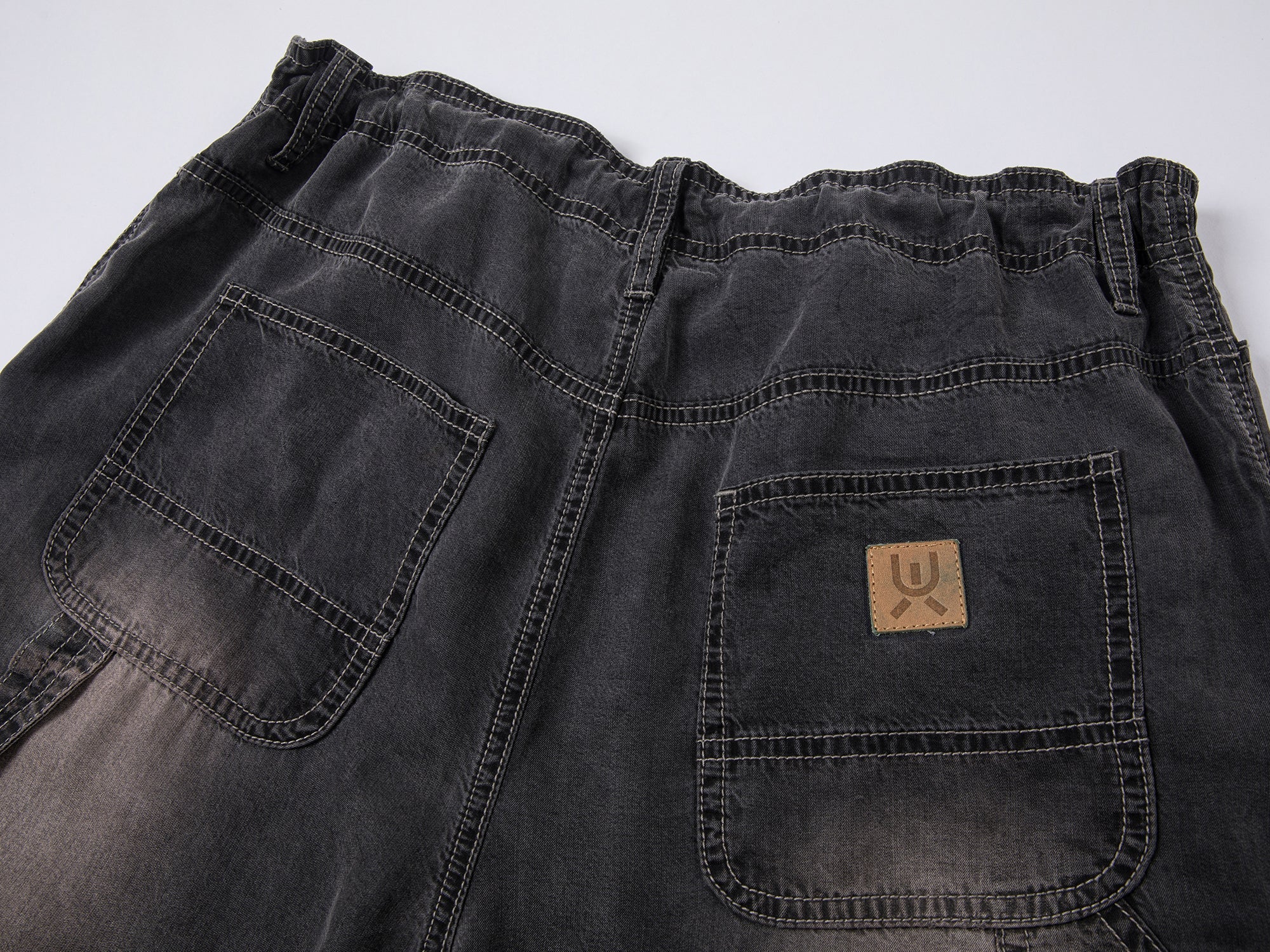 Tencel denim cargo pants