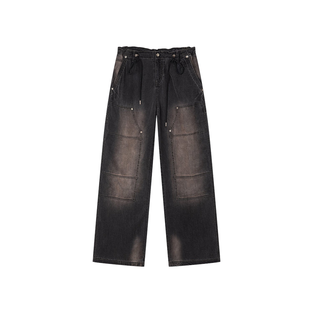 Tencel denim cargo pants