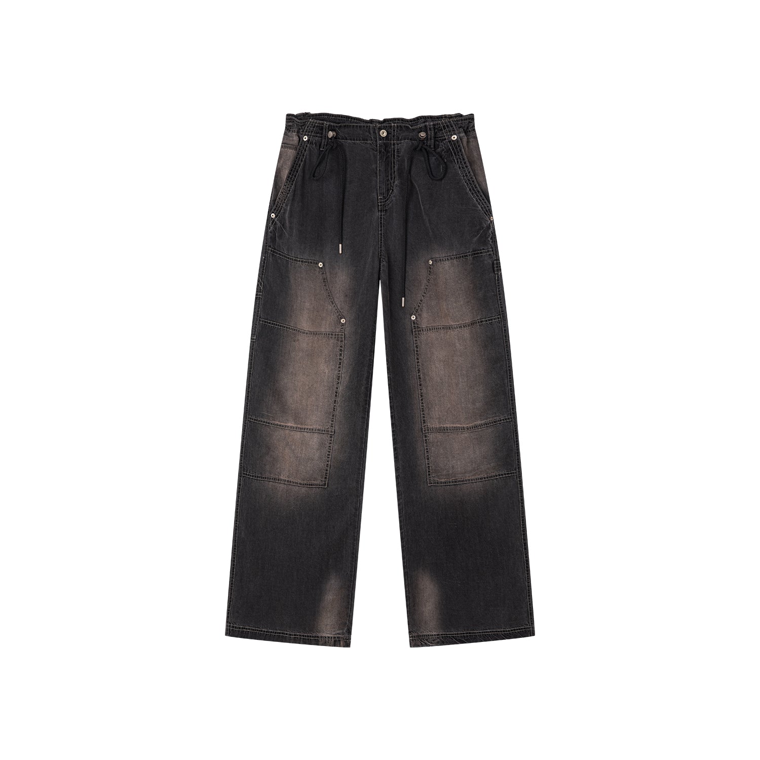 Tencel denim cargo pants