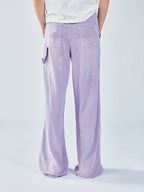 Tencel denim utility pants