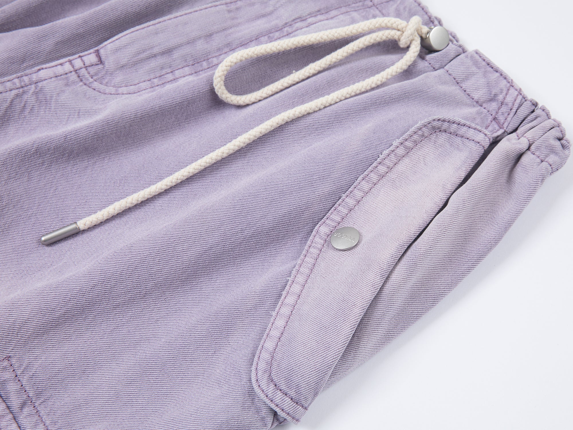 Tencel denim multi-pocket pants