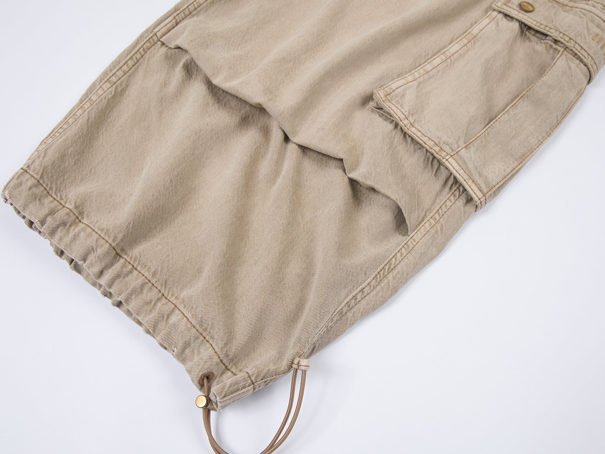 Tencel denim multi-pocket pants