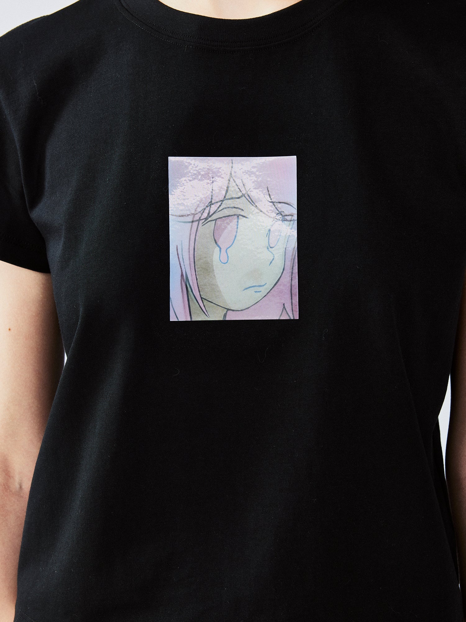 Moody girl 3D lenticular T-shirt