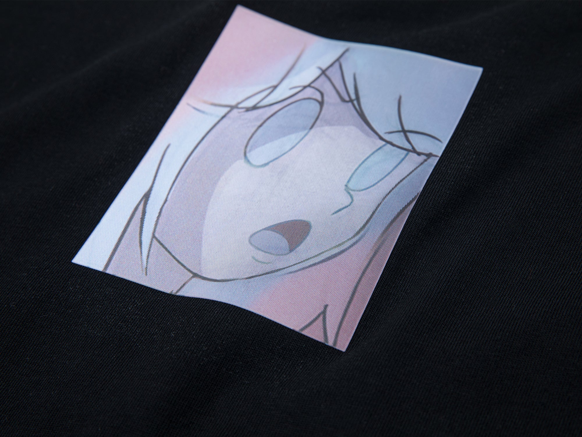 Moody girl 3D lenticular T-shirt