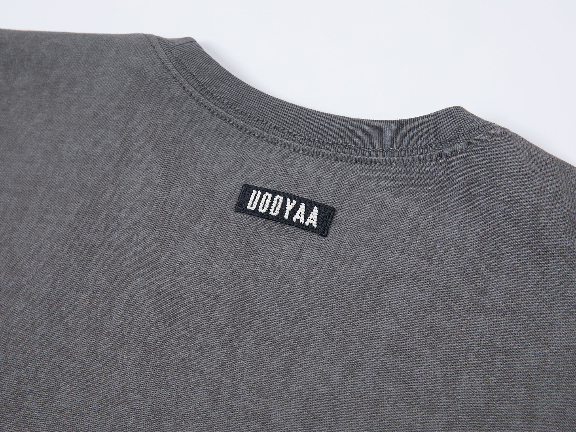 Moody girl print rhinestone T-shirt