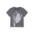 ムーディーガールプリントラインストーンTシャツ