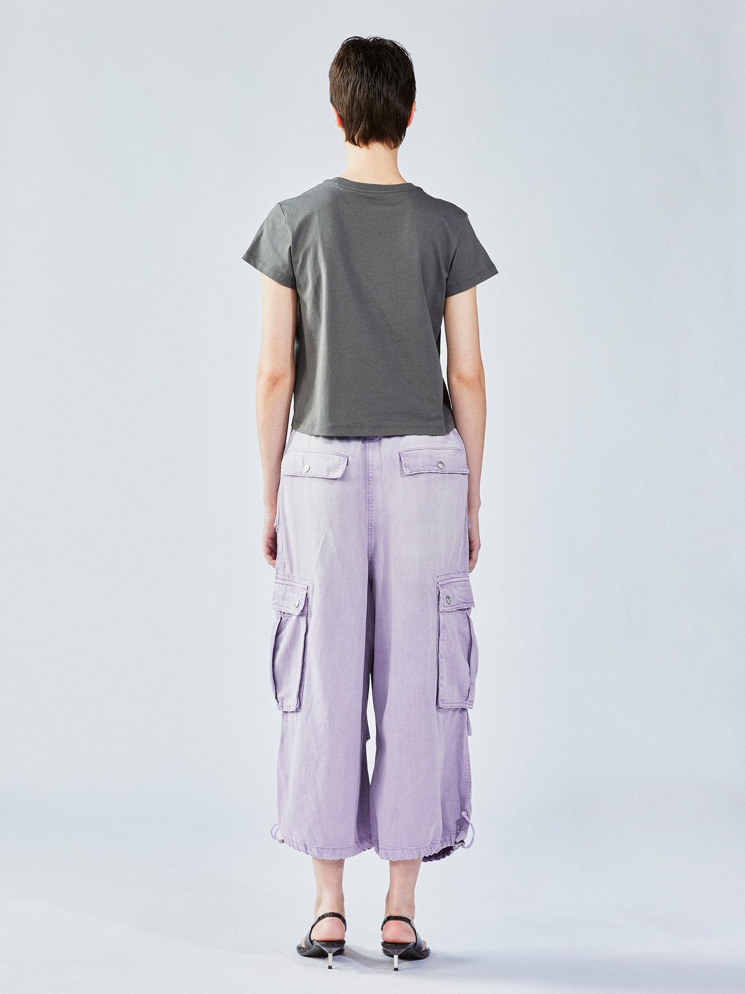 Retro metallic movie cat T-shirt