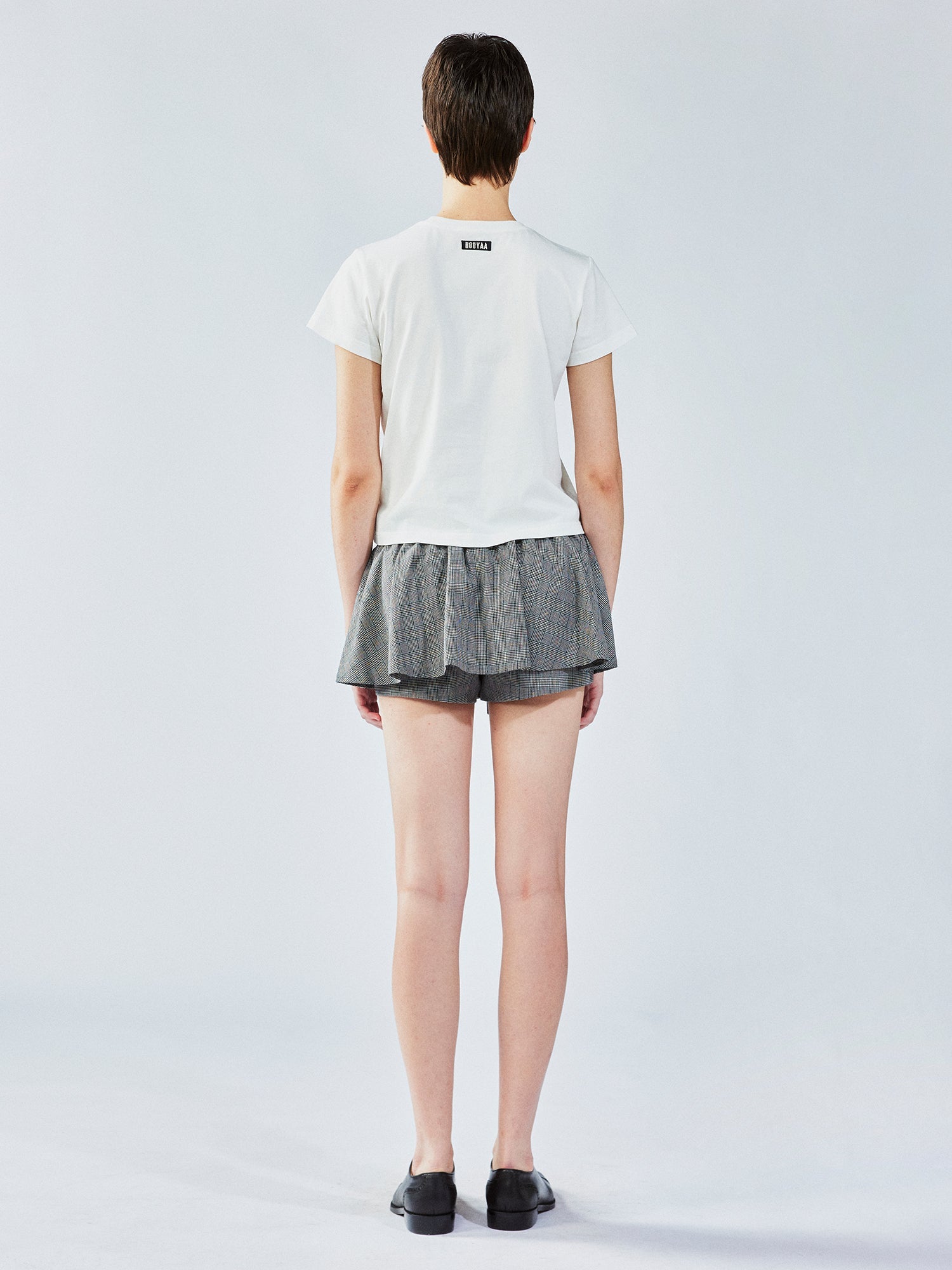 3D pixel logo print T-shirt