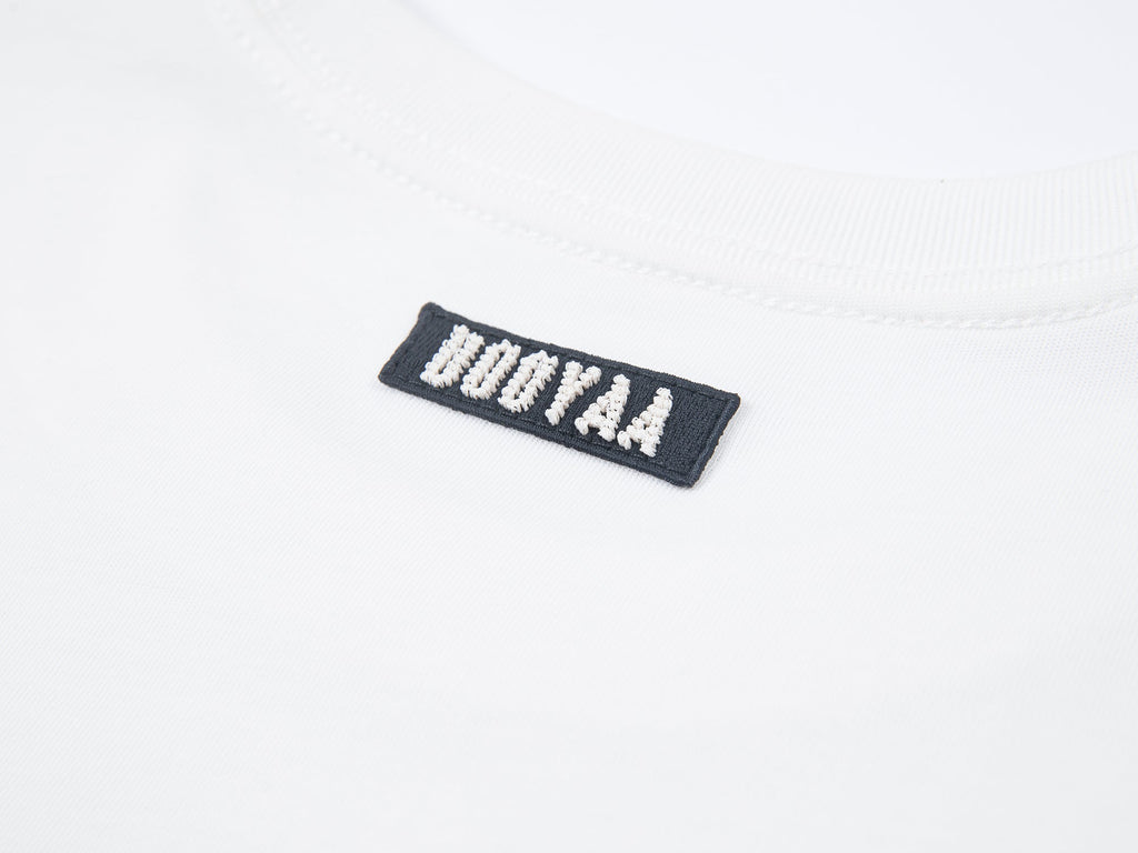 3DピクセルロゴプリントTシャツ
