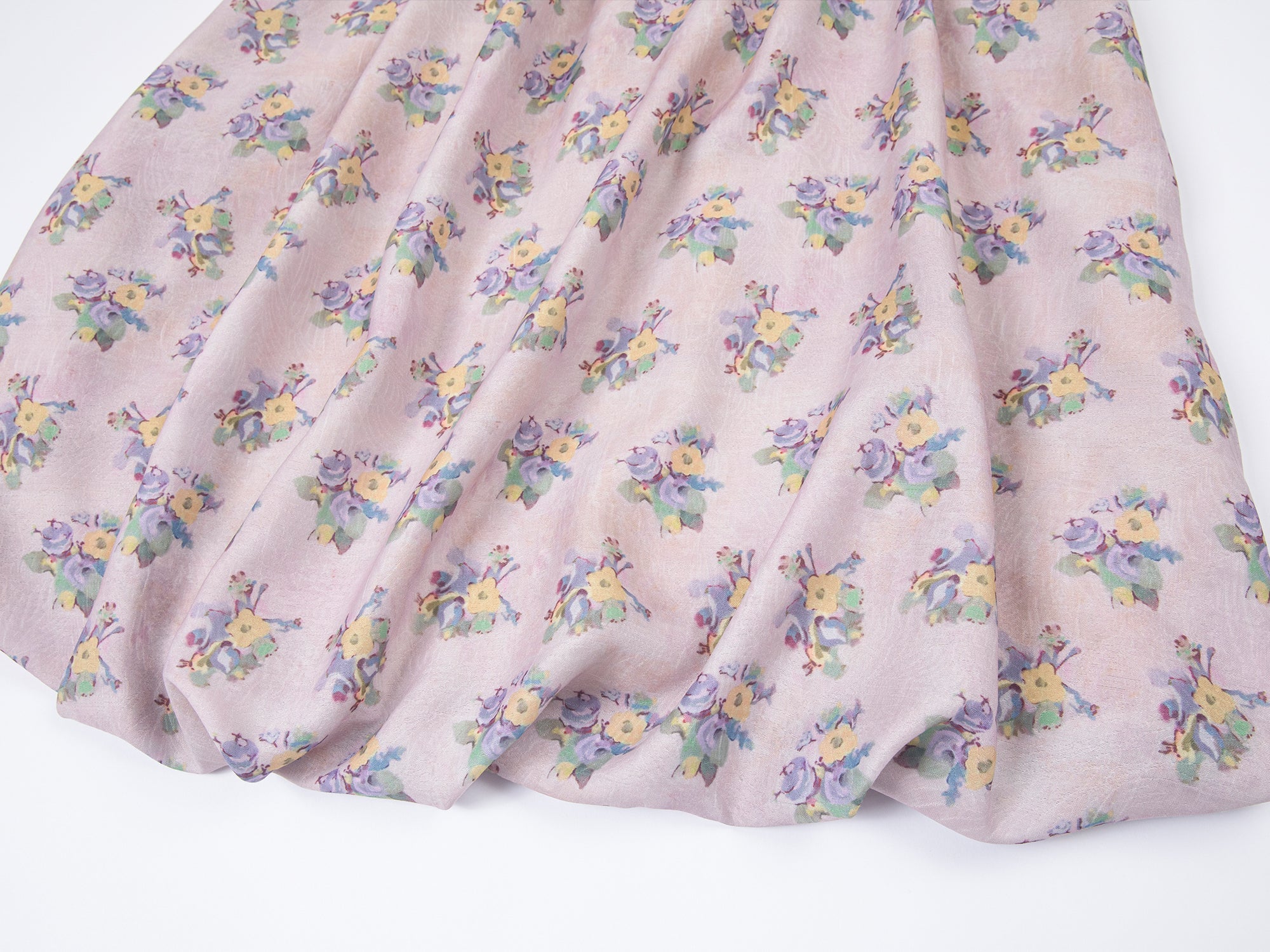 Cat scratch bedspread embroidery bubble slip dress