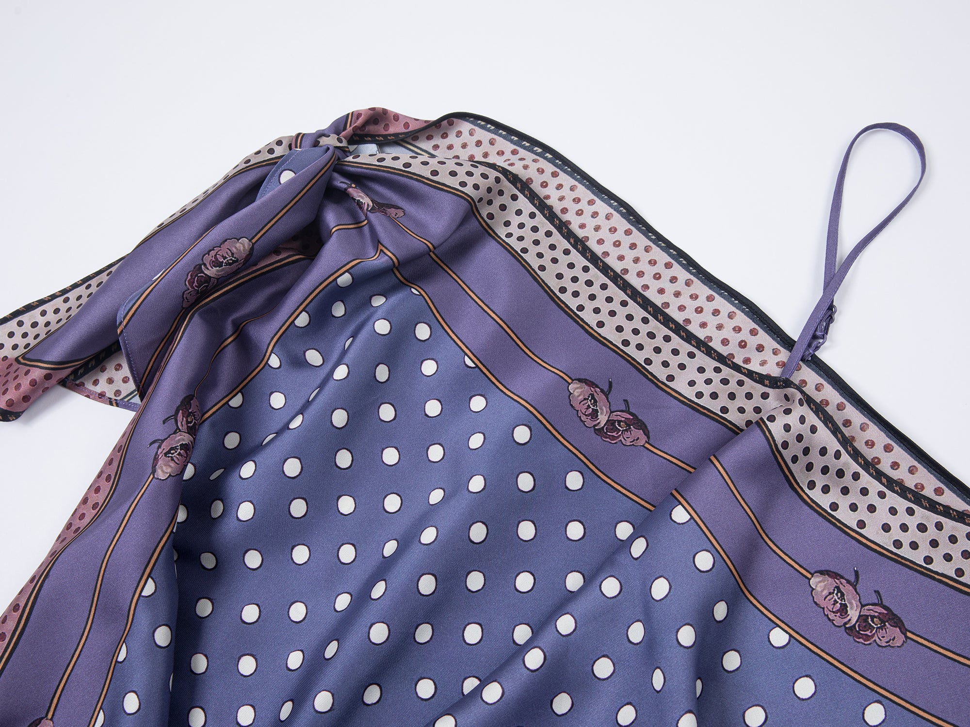 Scarf-twist camisole