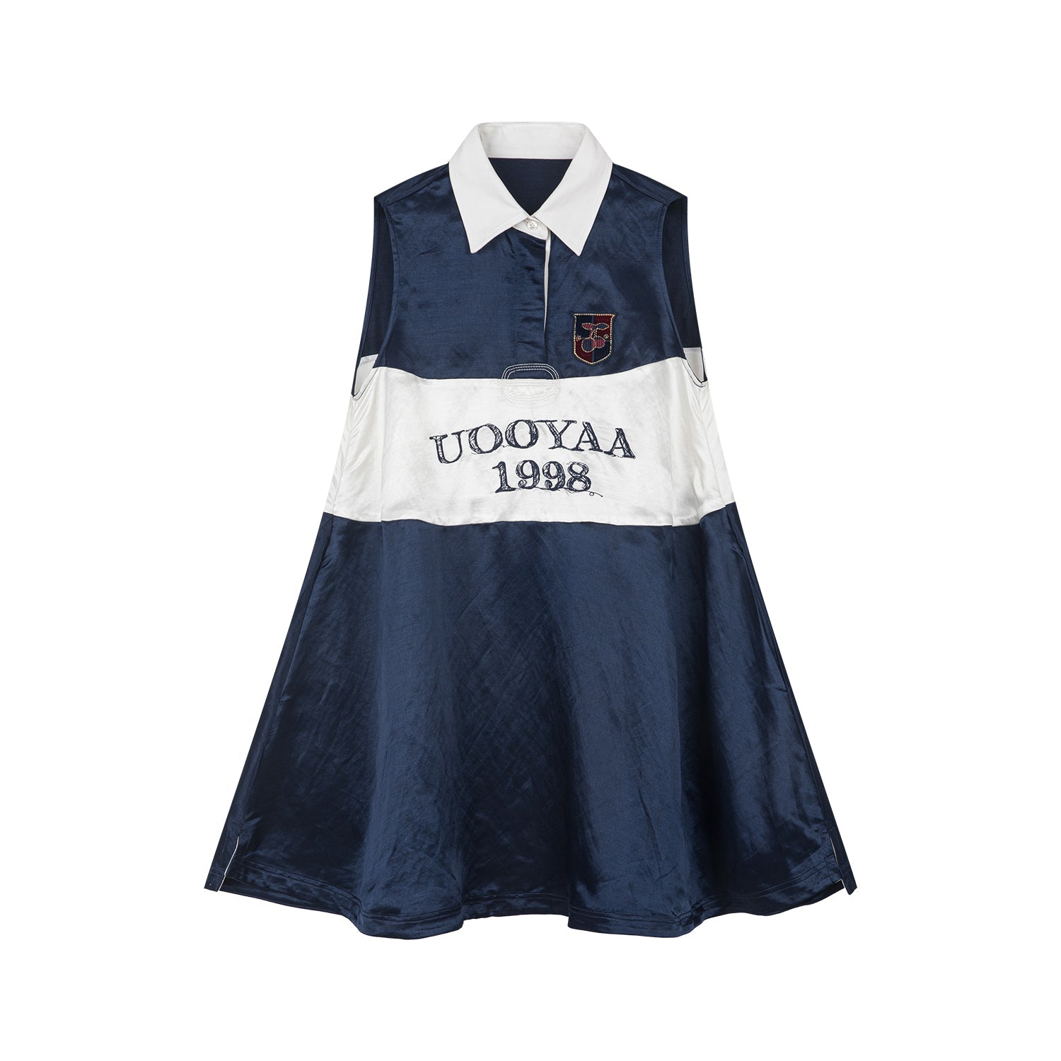 College-style polo dress