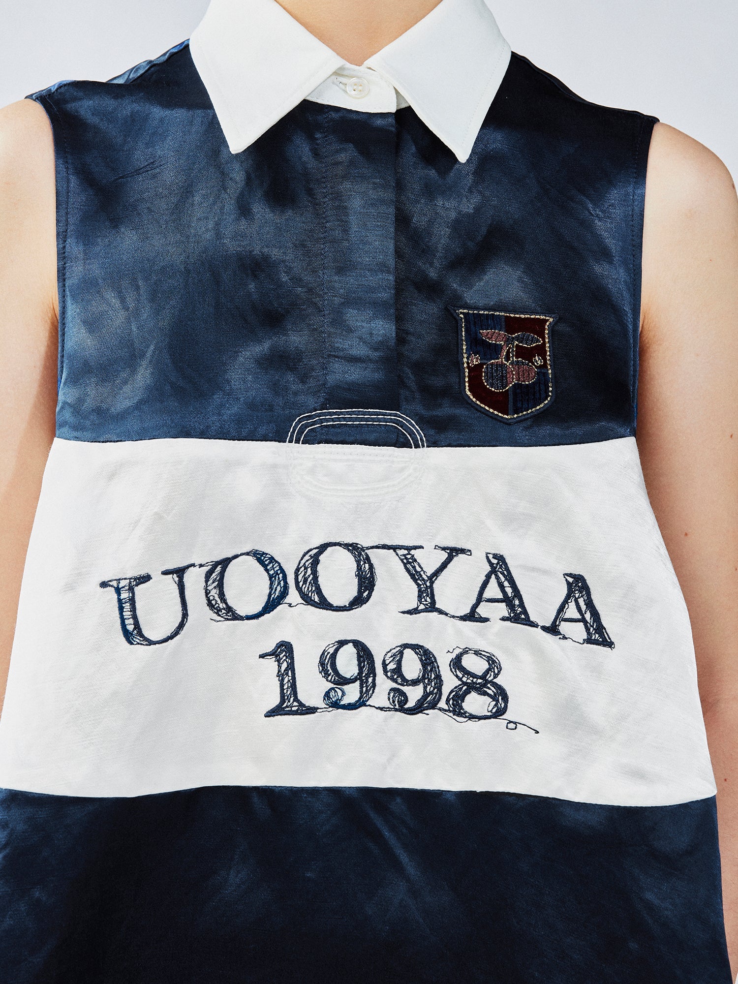 College-style polo dress