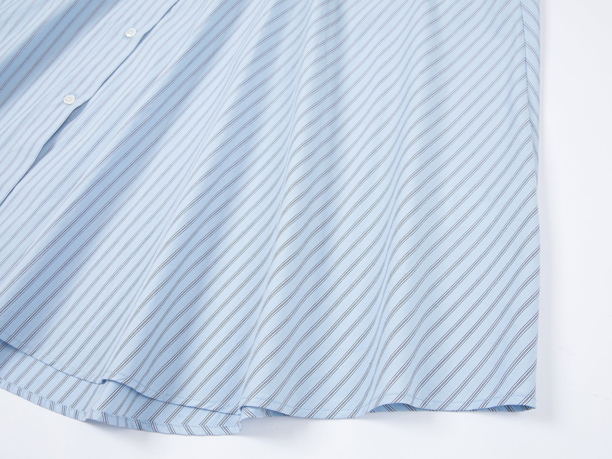 Patchwork cotton tee with lace dress