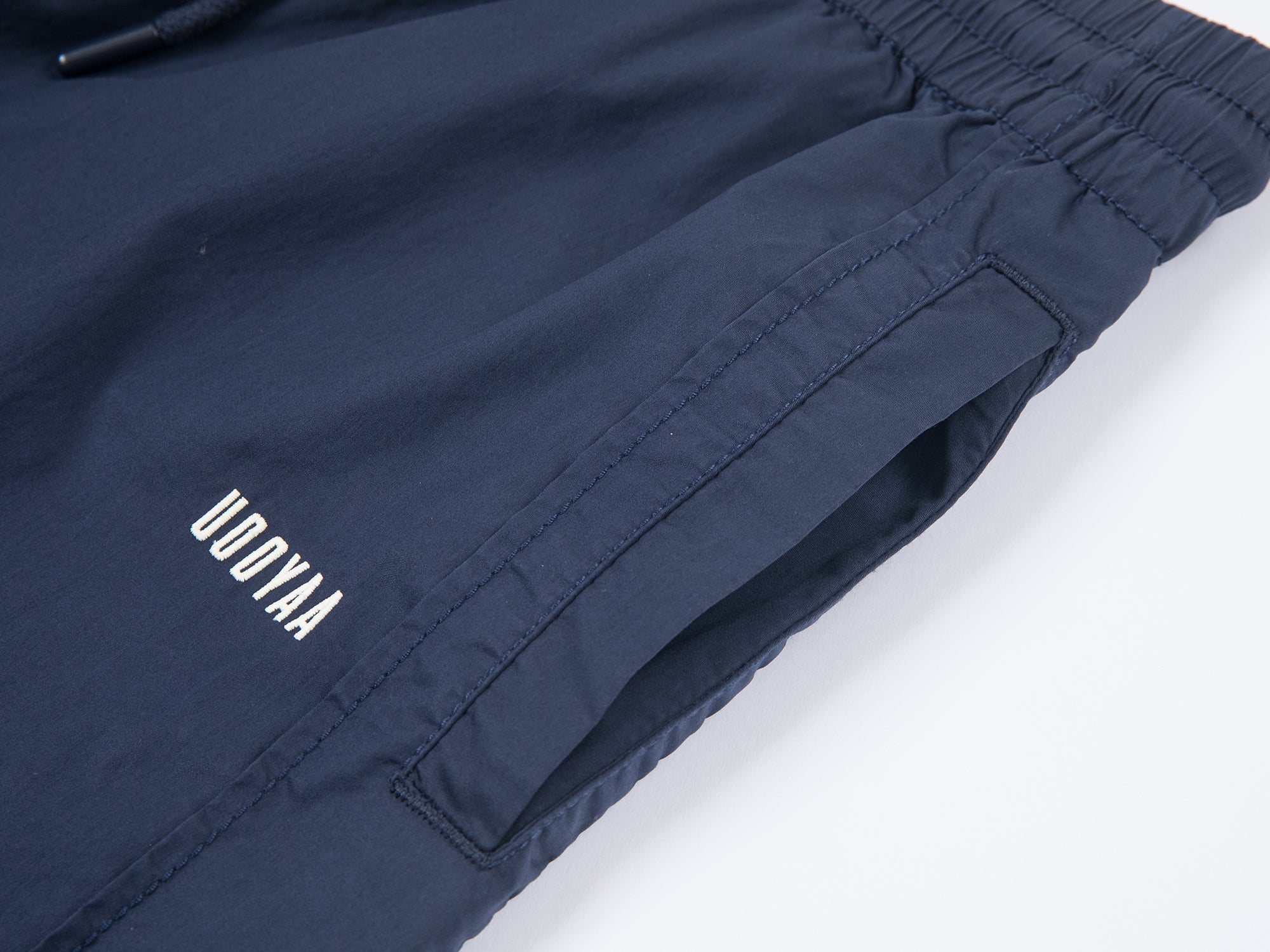 Retro blade cut barrel leg pants