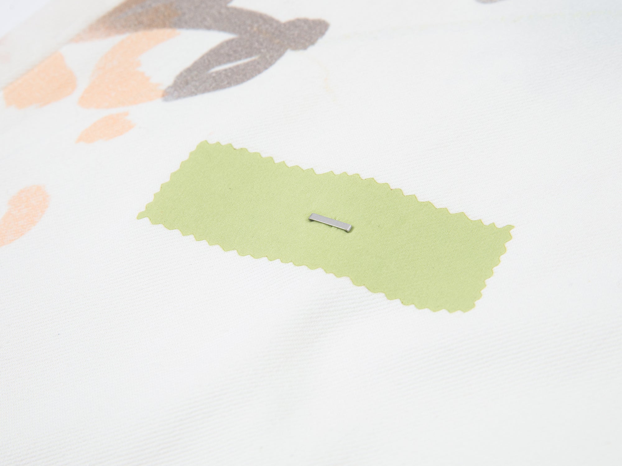 Graffiti straight-leg jeans