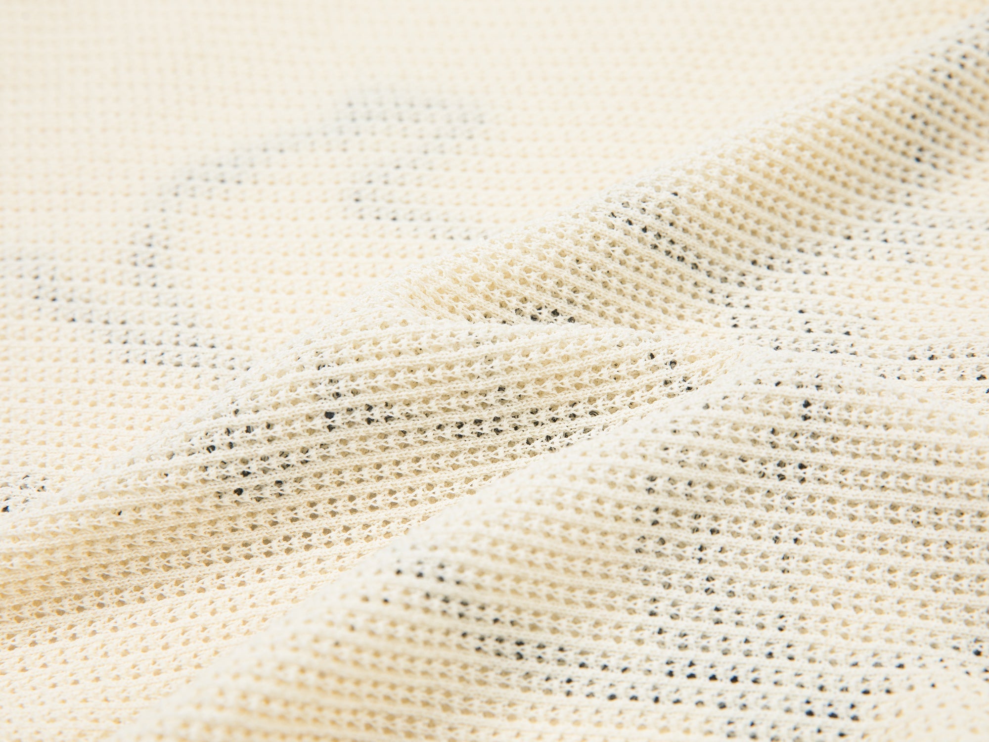 Love angel open-knit sweater tee