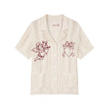 Love angel open-knit cardigan