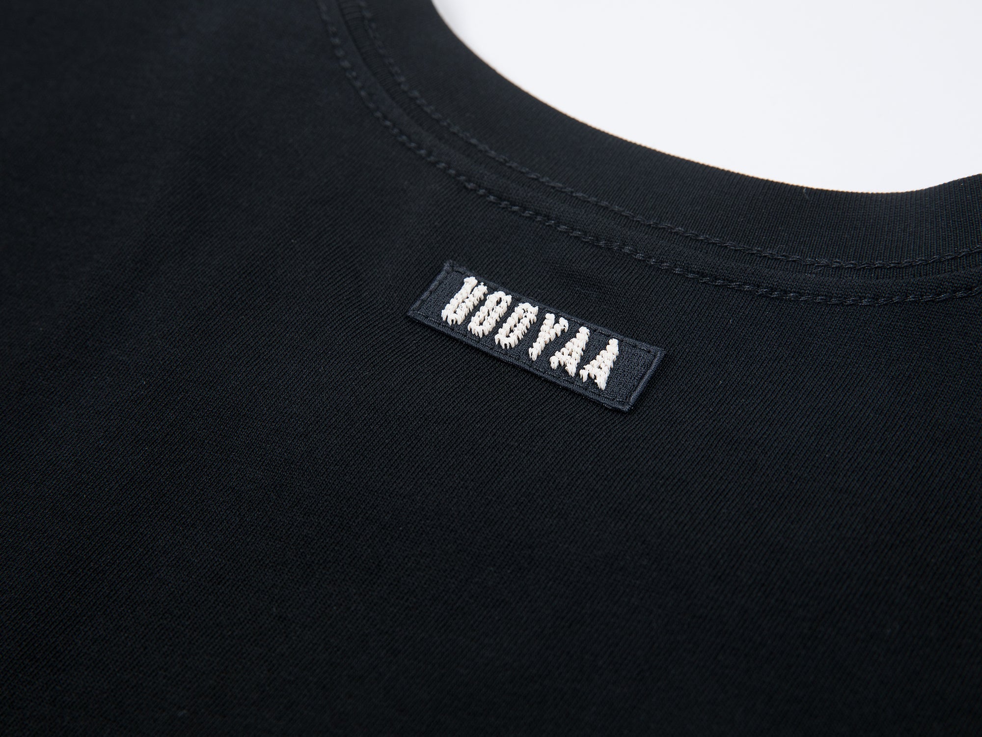 Little angel print bow tee