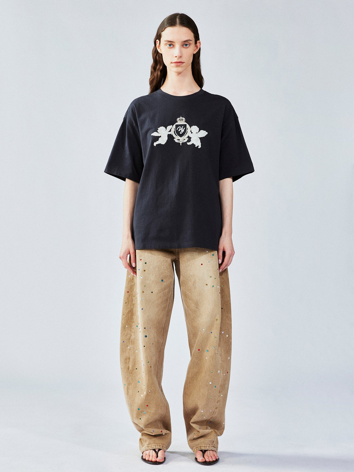 Little angel logo tee