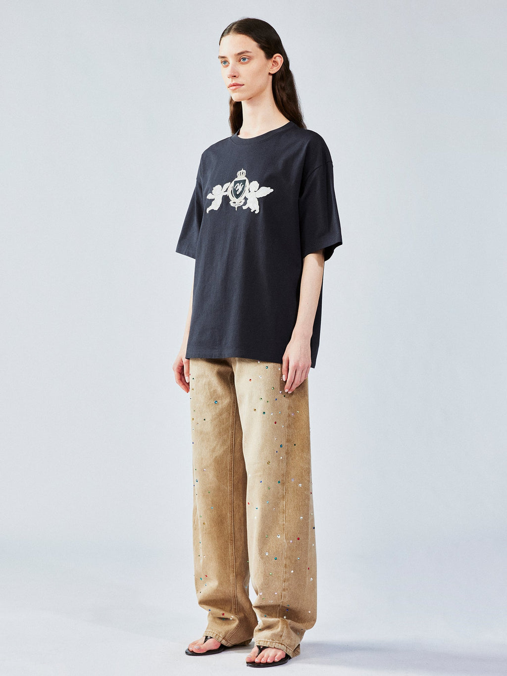 Little angel logo tee
