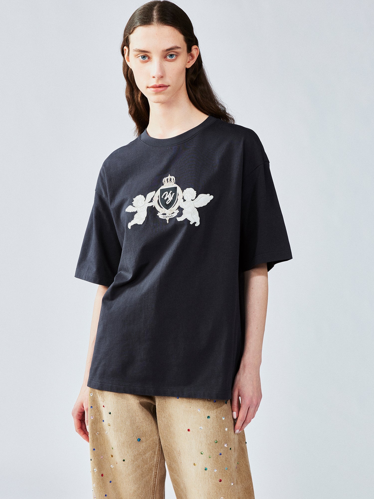 Little angel logo tee