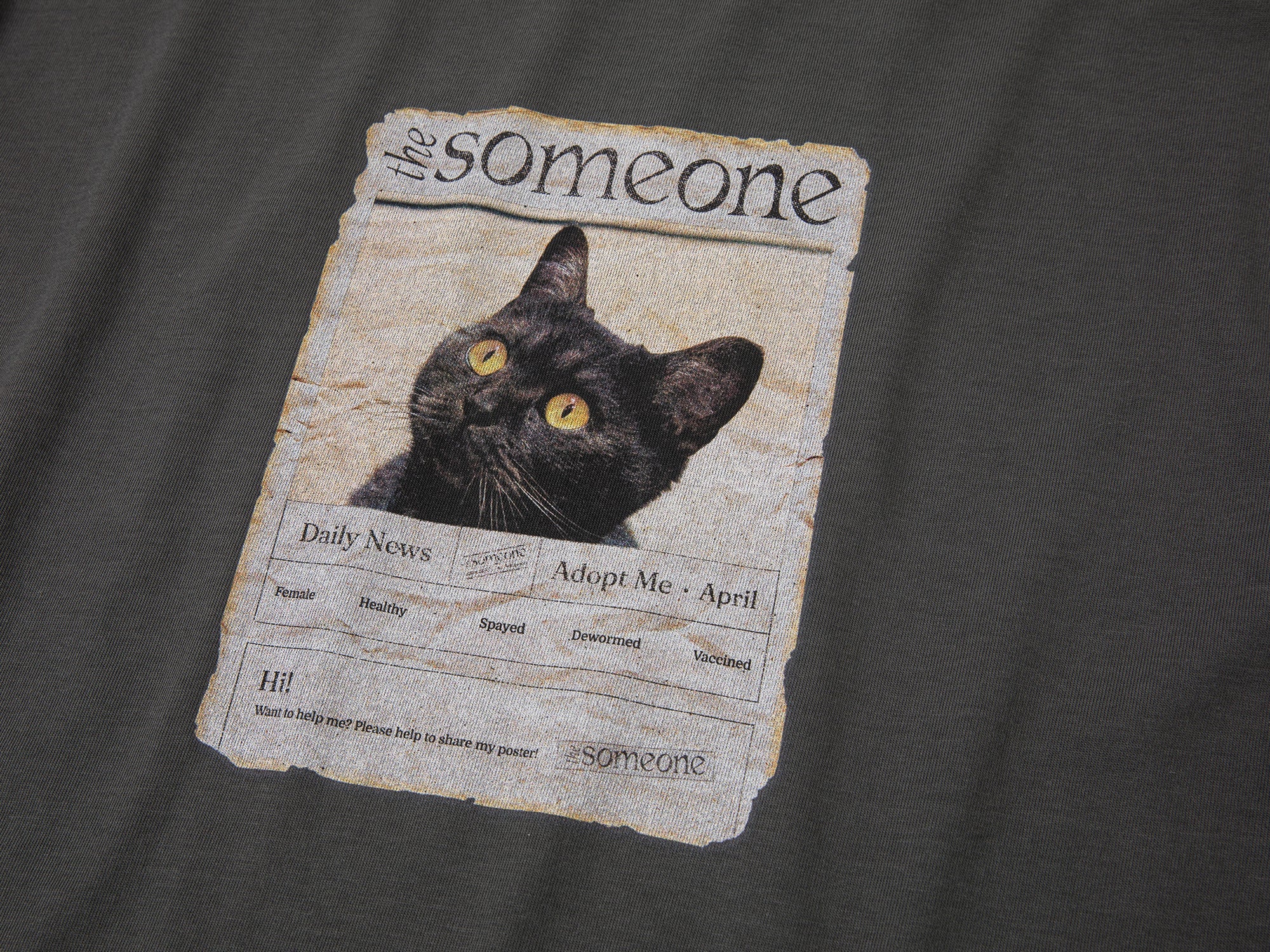 Rescue pet adoption T-shirt