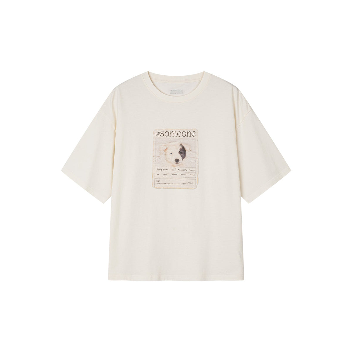 レスキューペット里親募集Tシャツ