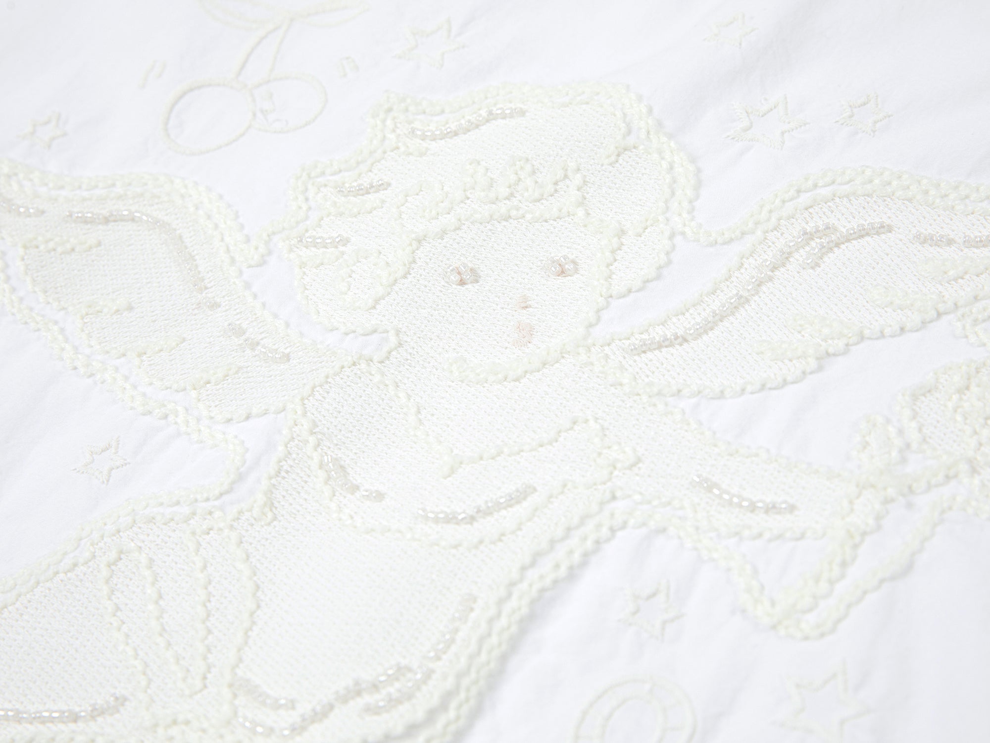 Angel embroidery tank dress