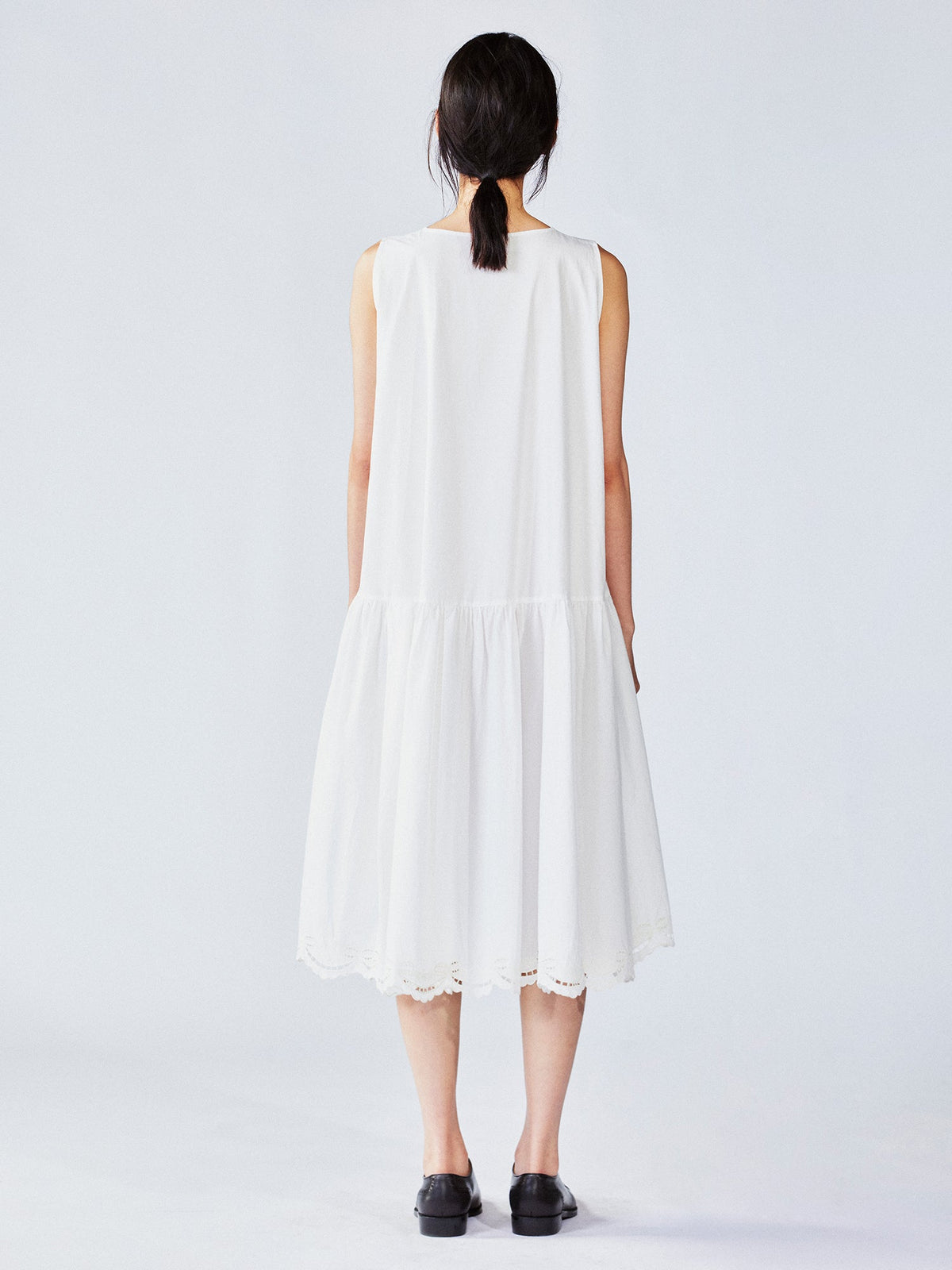 Angel embroidery tank dress