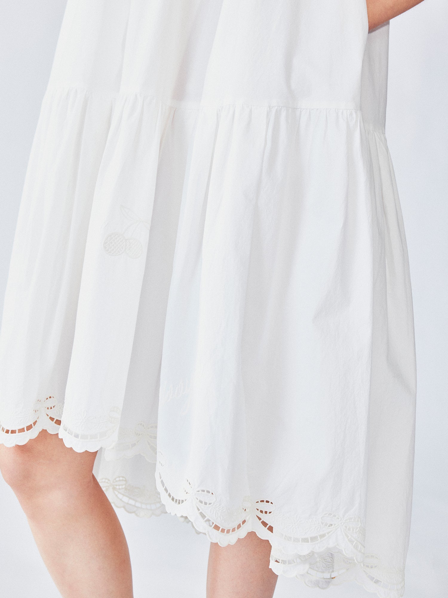 Angel embroidery tank dress