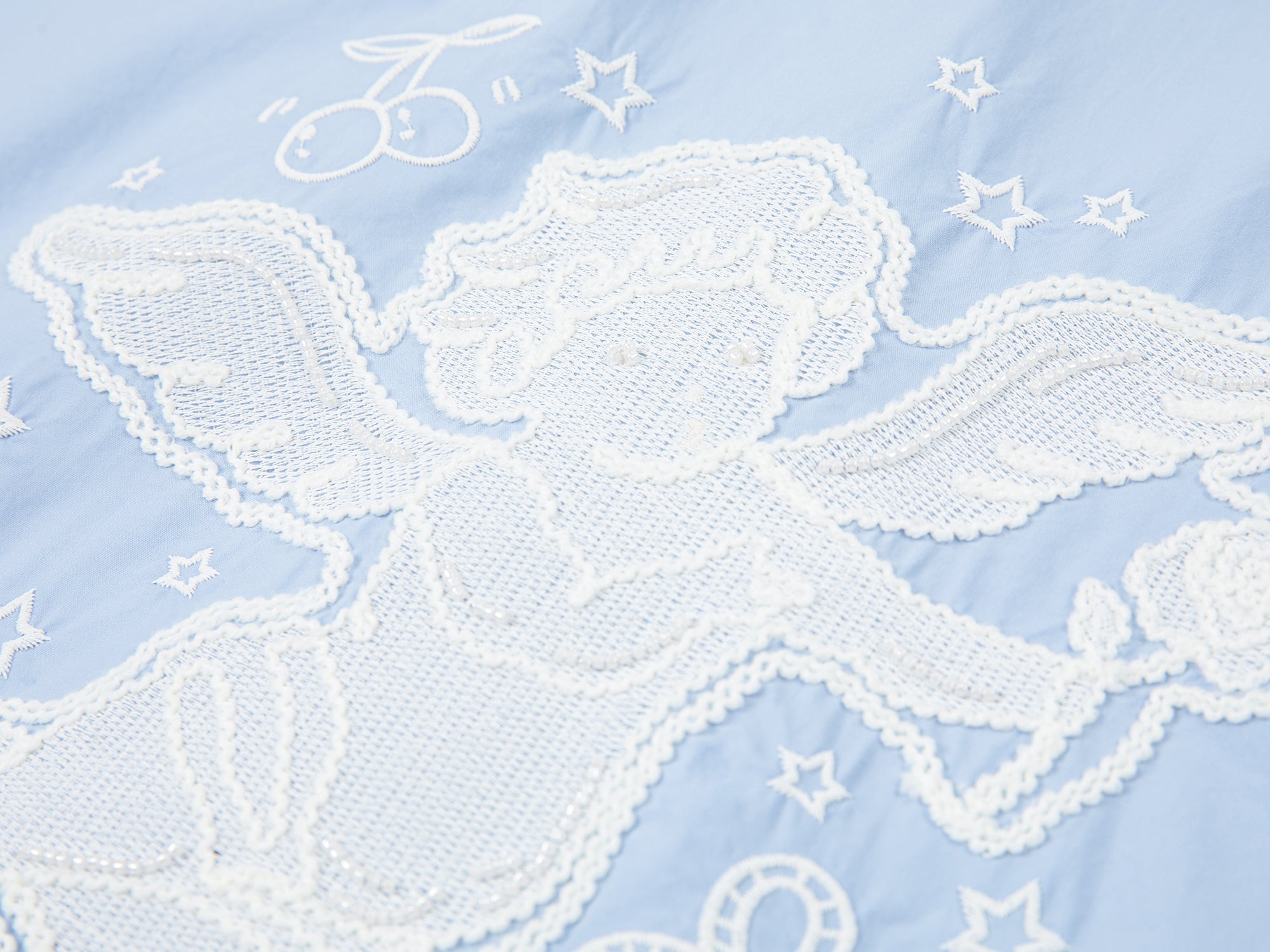 Angel embroidery tank dress