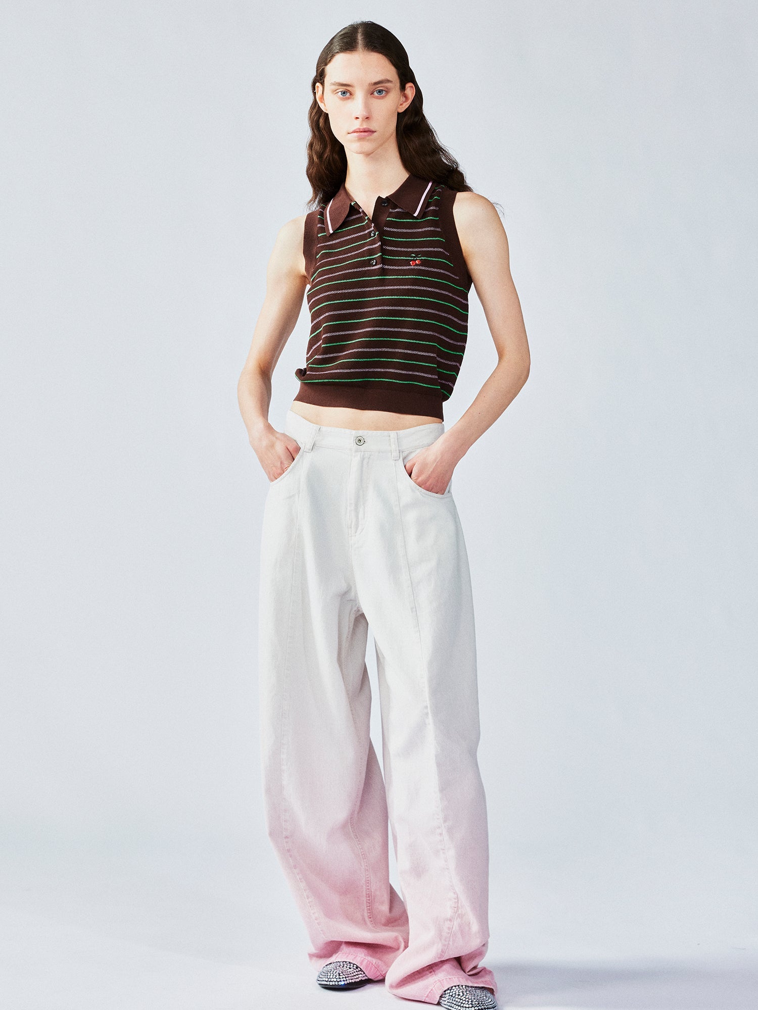 Gradient light pants