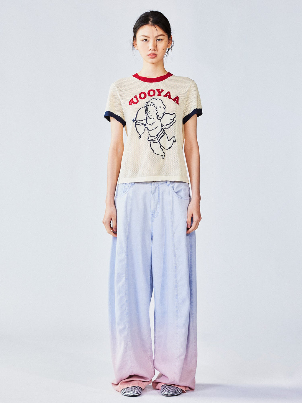Gradient light pants