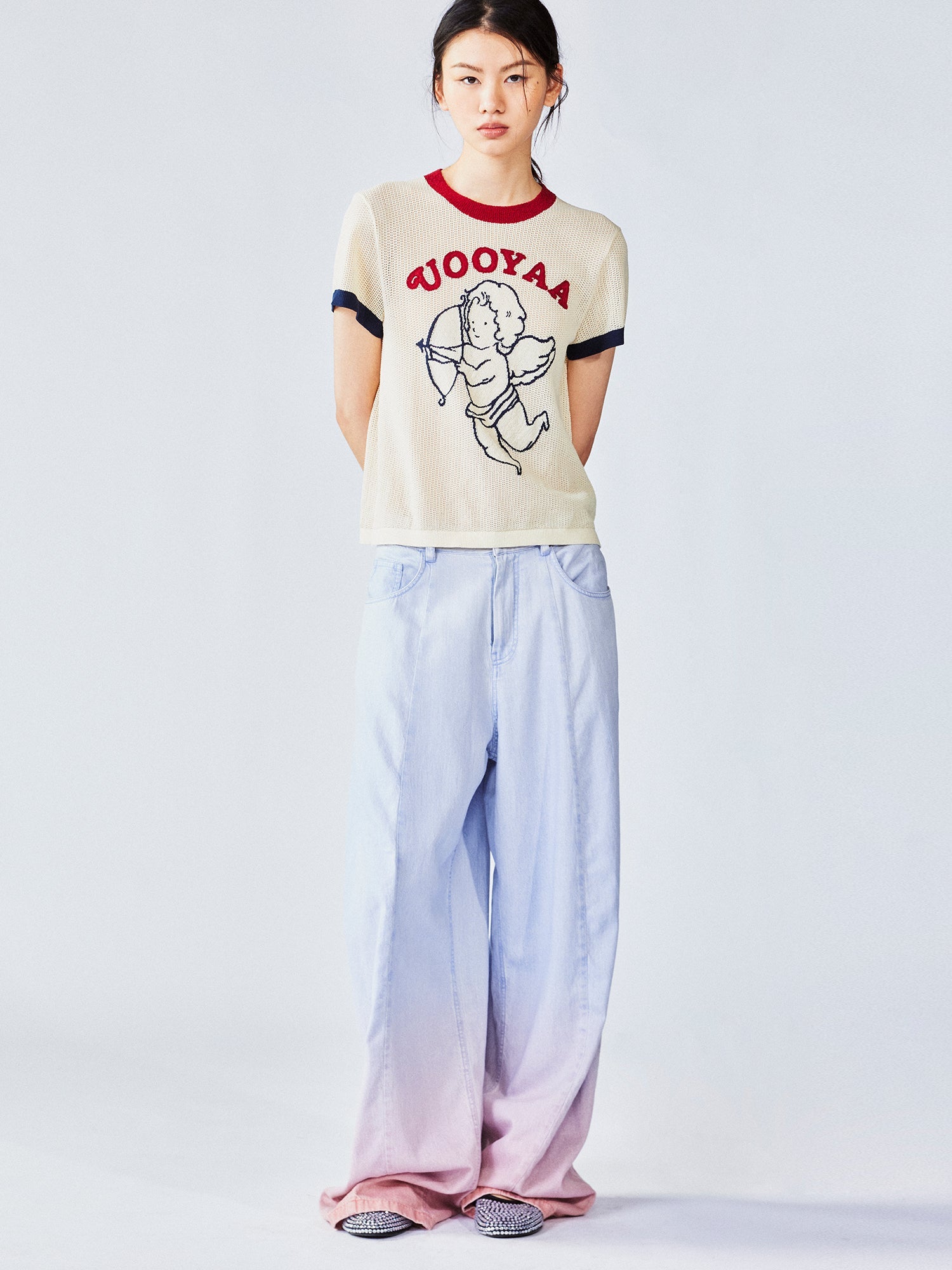 Gradient light pants