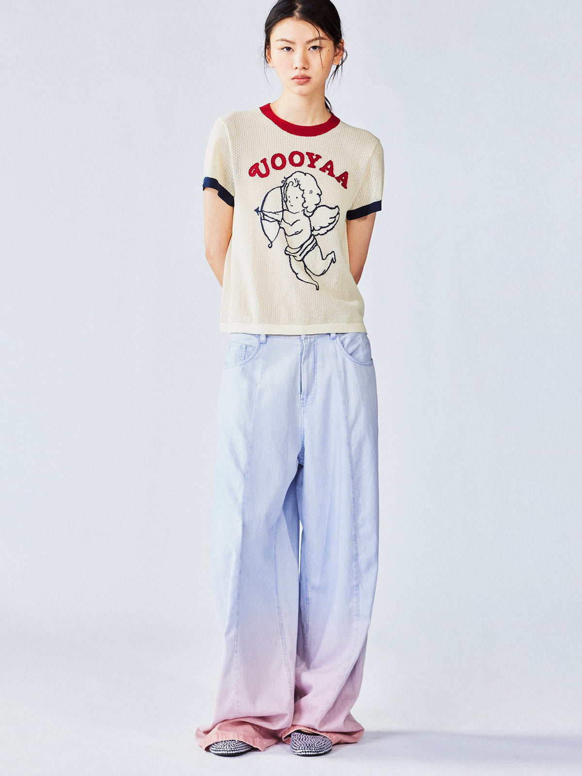 Gradient light pants