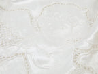 Openwork angel embroidery wrap skirt