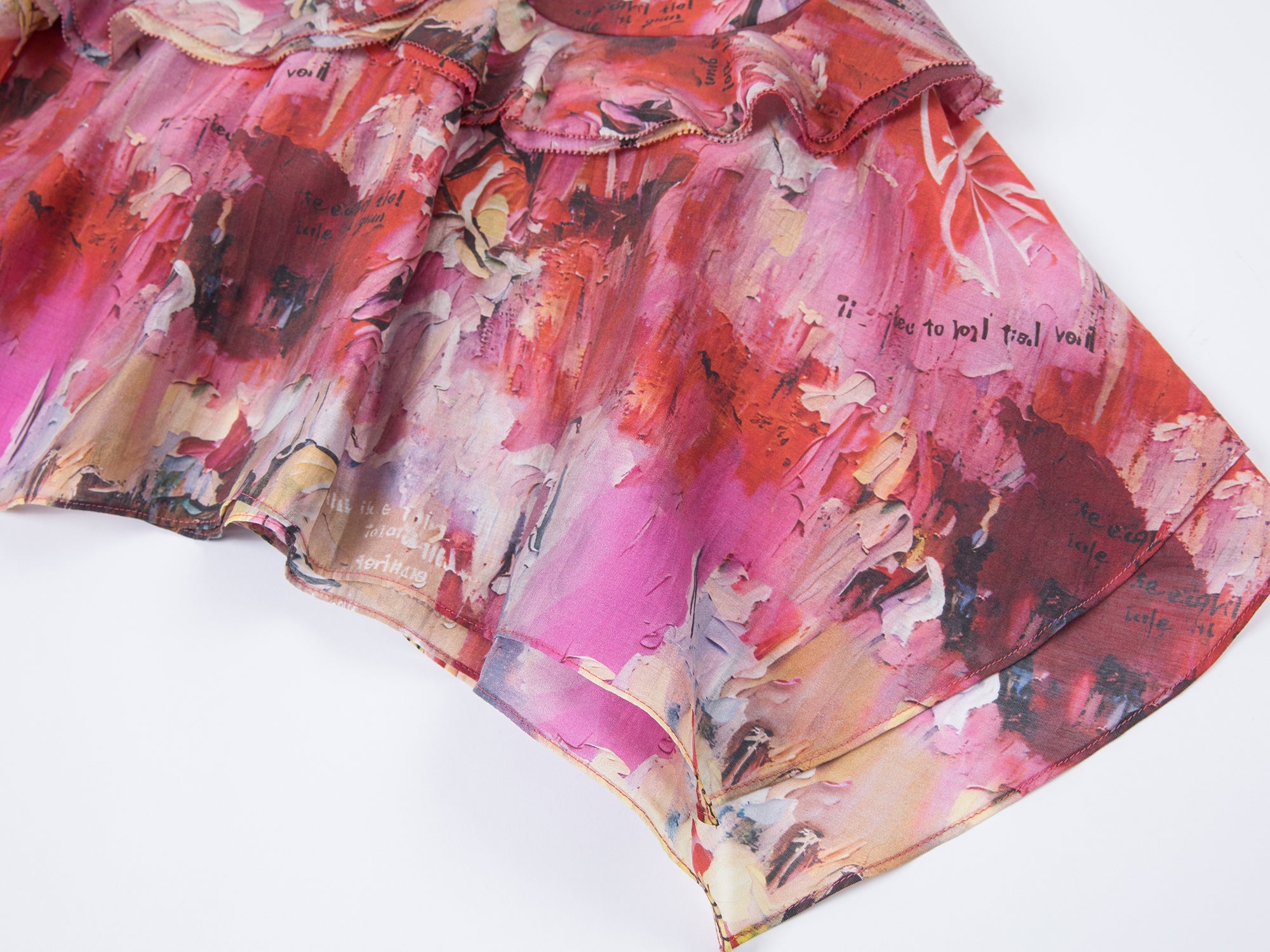 Graffiti 3D flower camisole