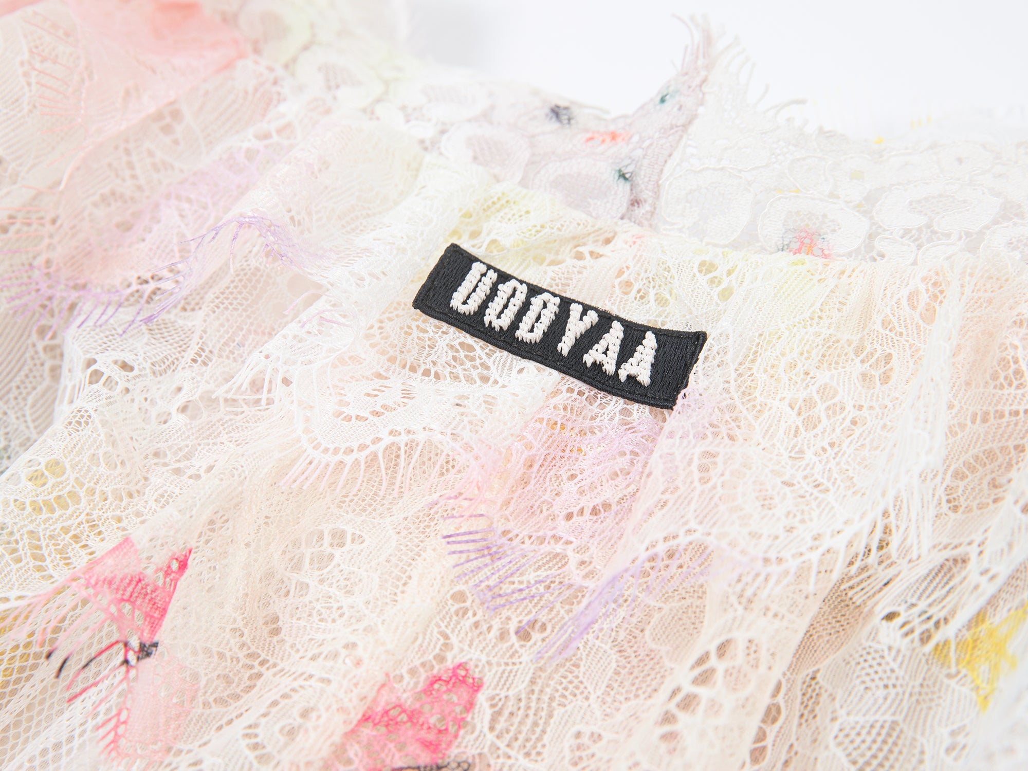 Dreamy graffiti lace camisole