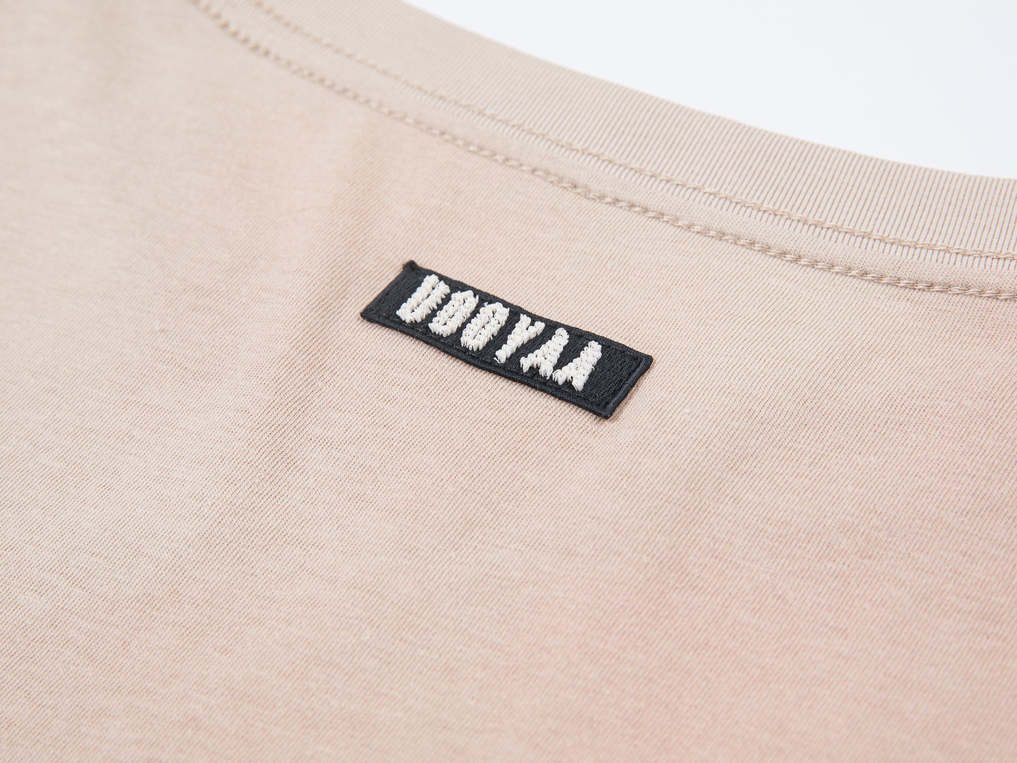 Lace layered dandelion print tee