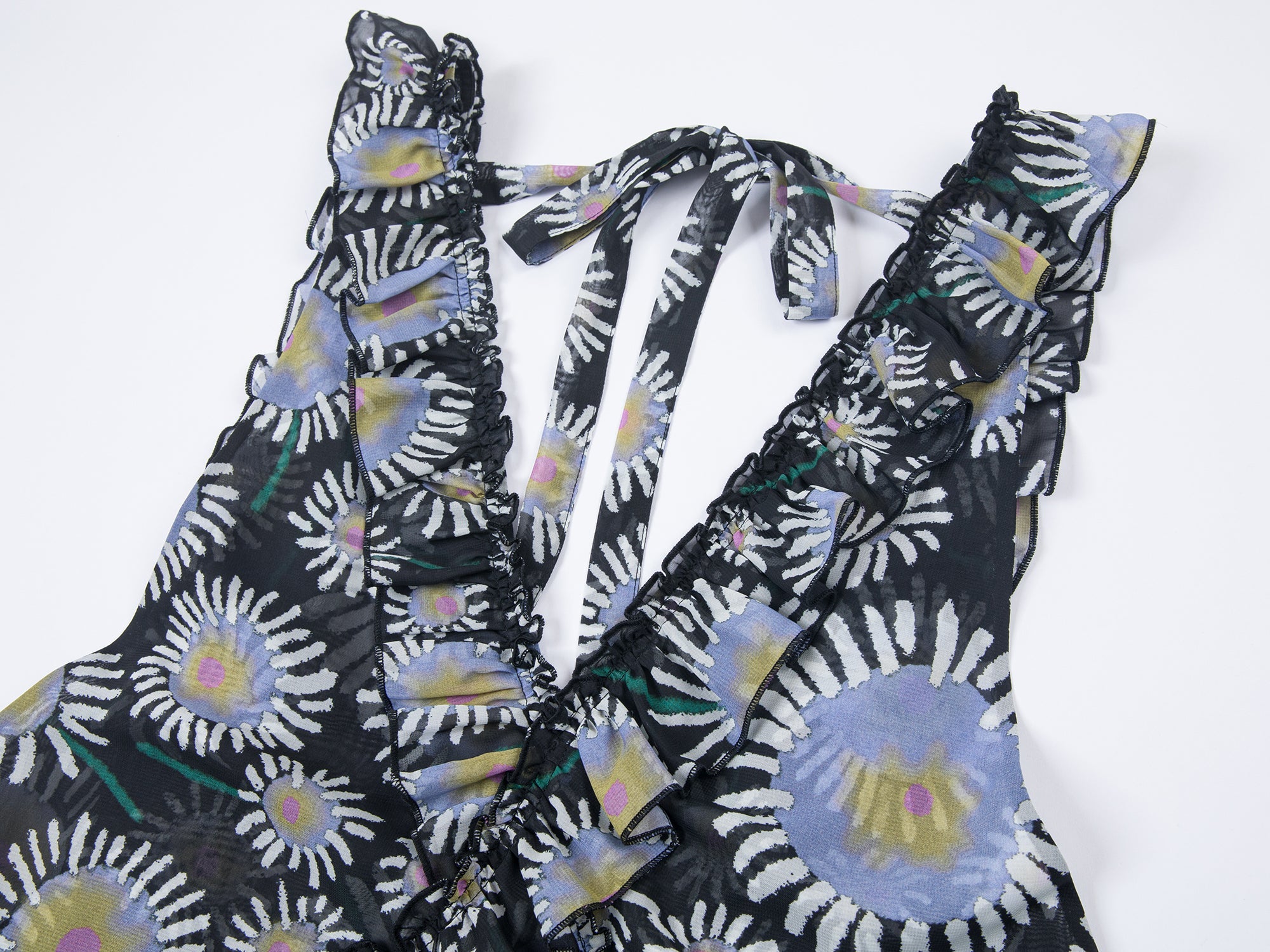 Dandelion print camisole dress