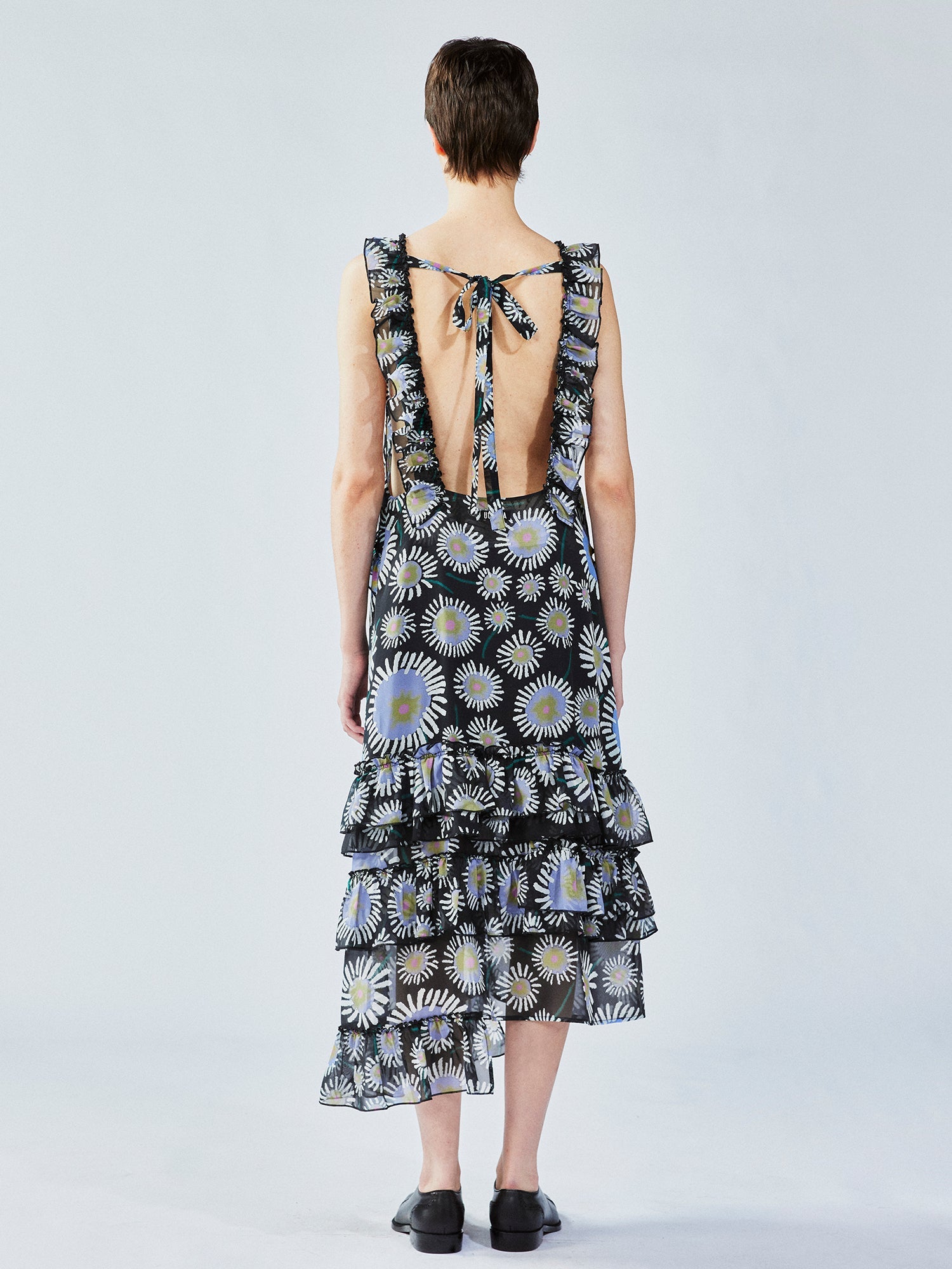 Dandelion print camisole dress