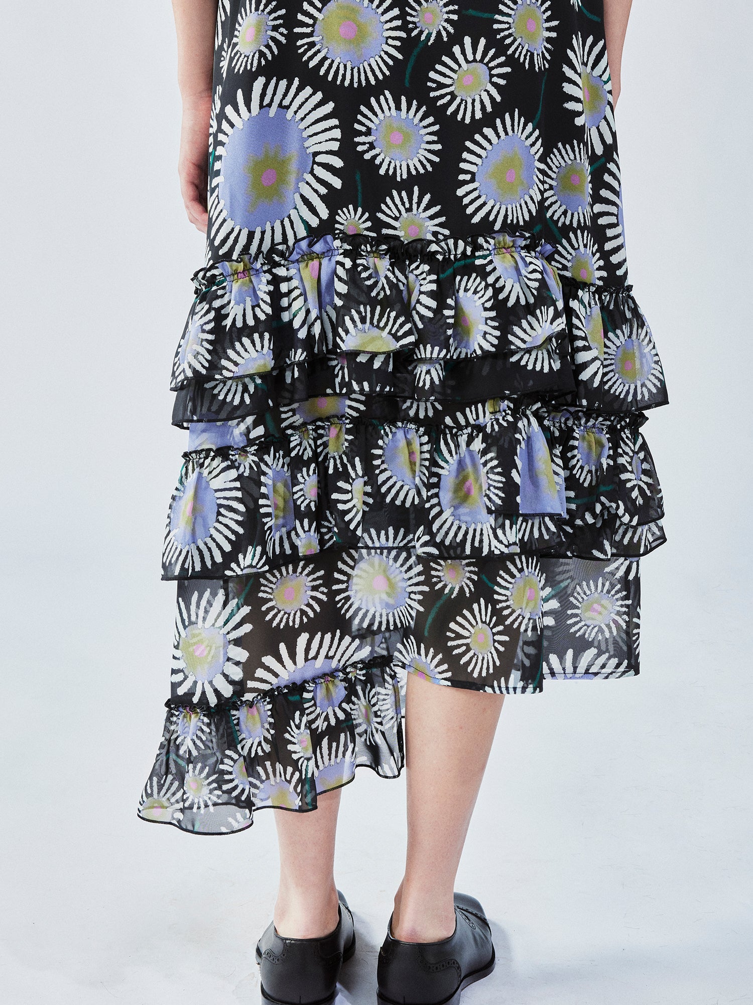 Dandelion print camisole dress