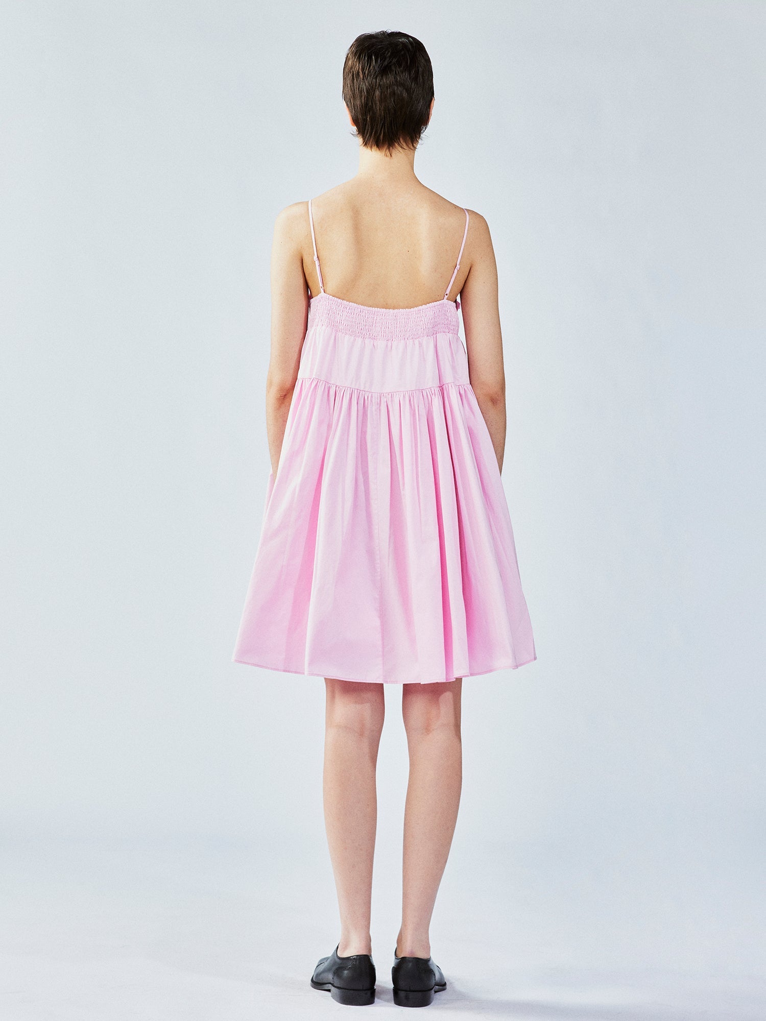 3D flower camisole dress