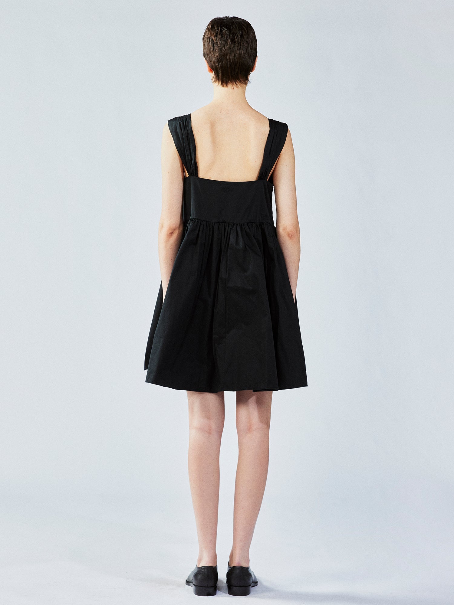 3D flower camisole dress with side pocket