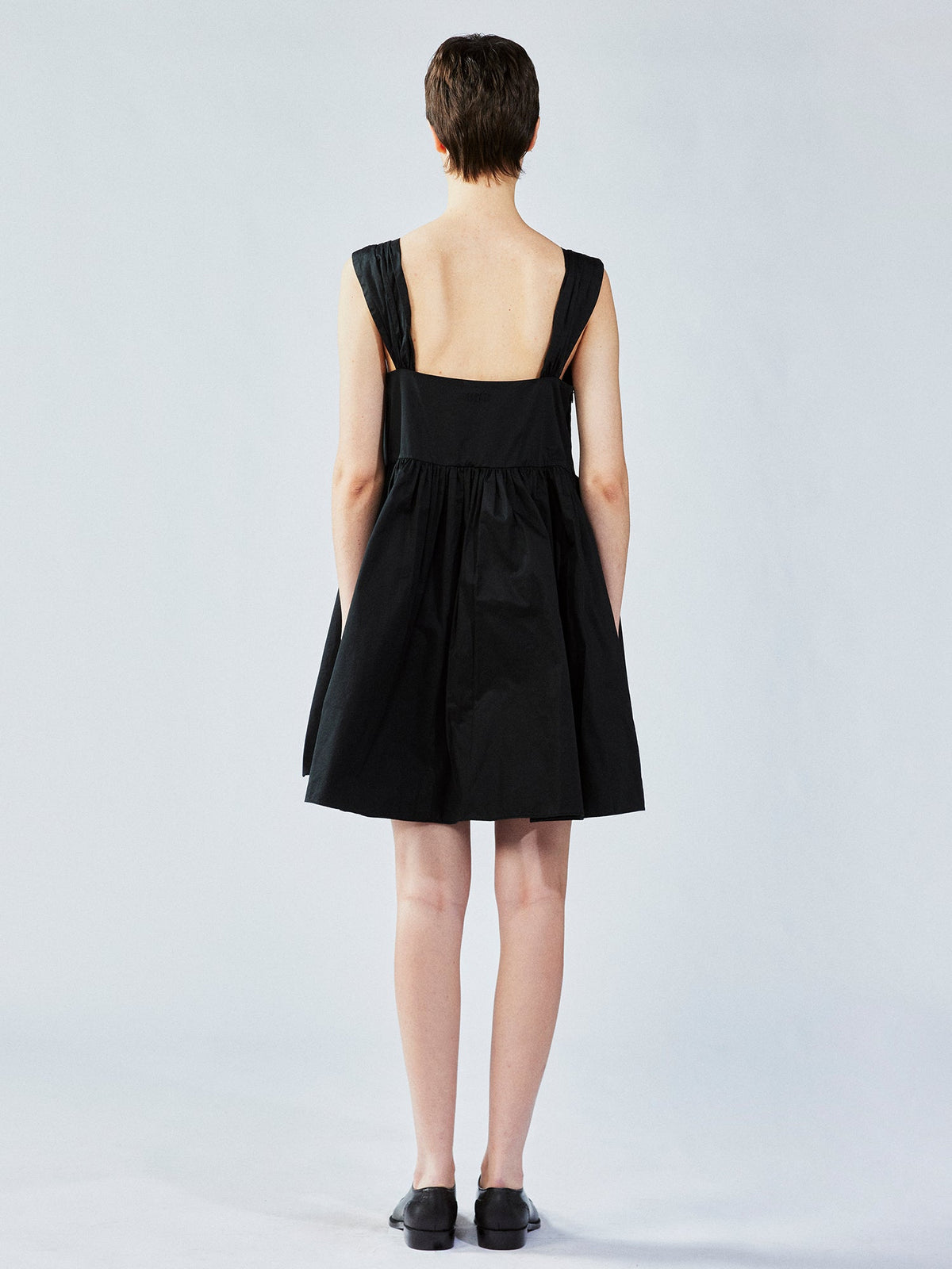 3D flower camisole dress with side pocket