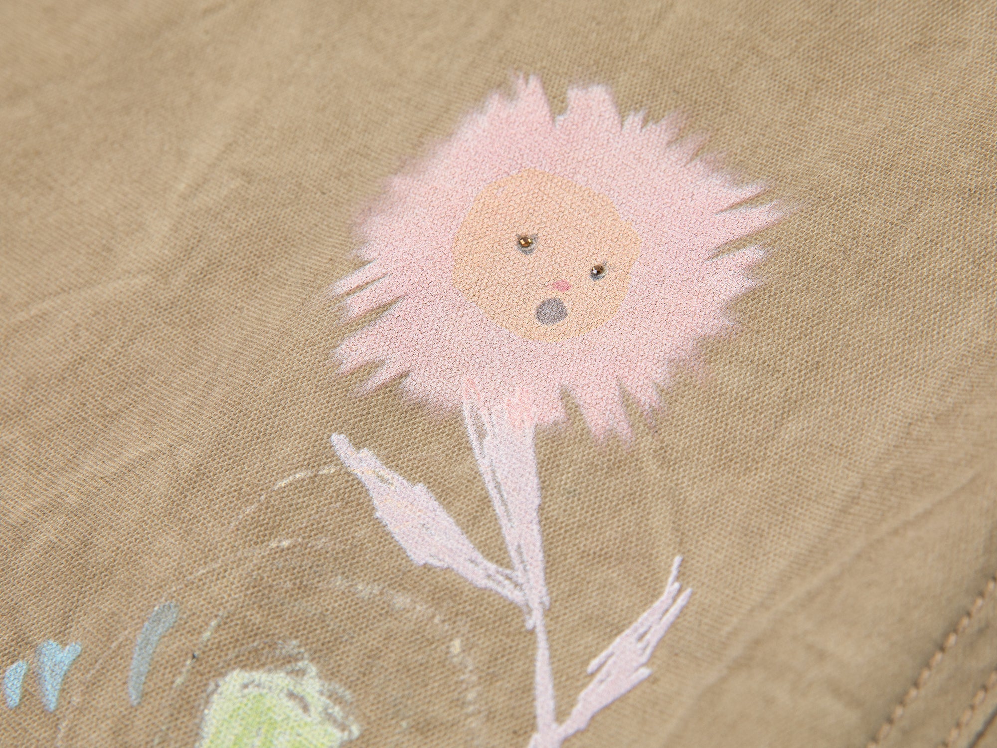 Hand-drawn dreamy jeans