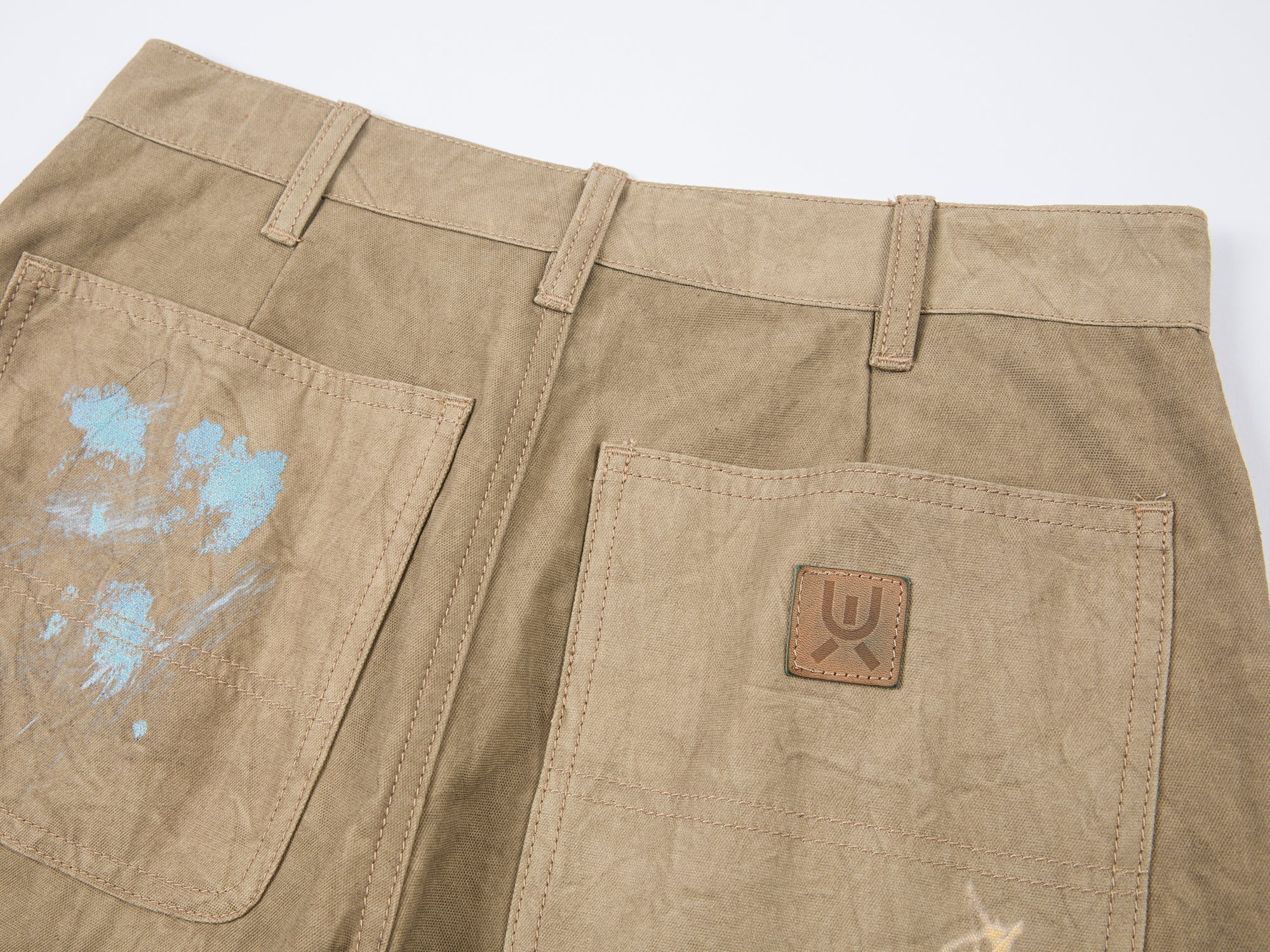 Hand-drawn dreamy jeans