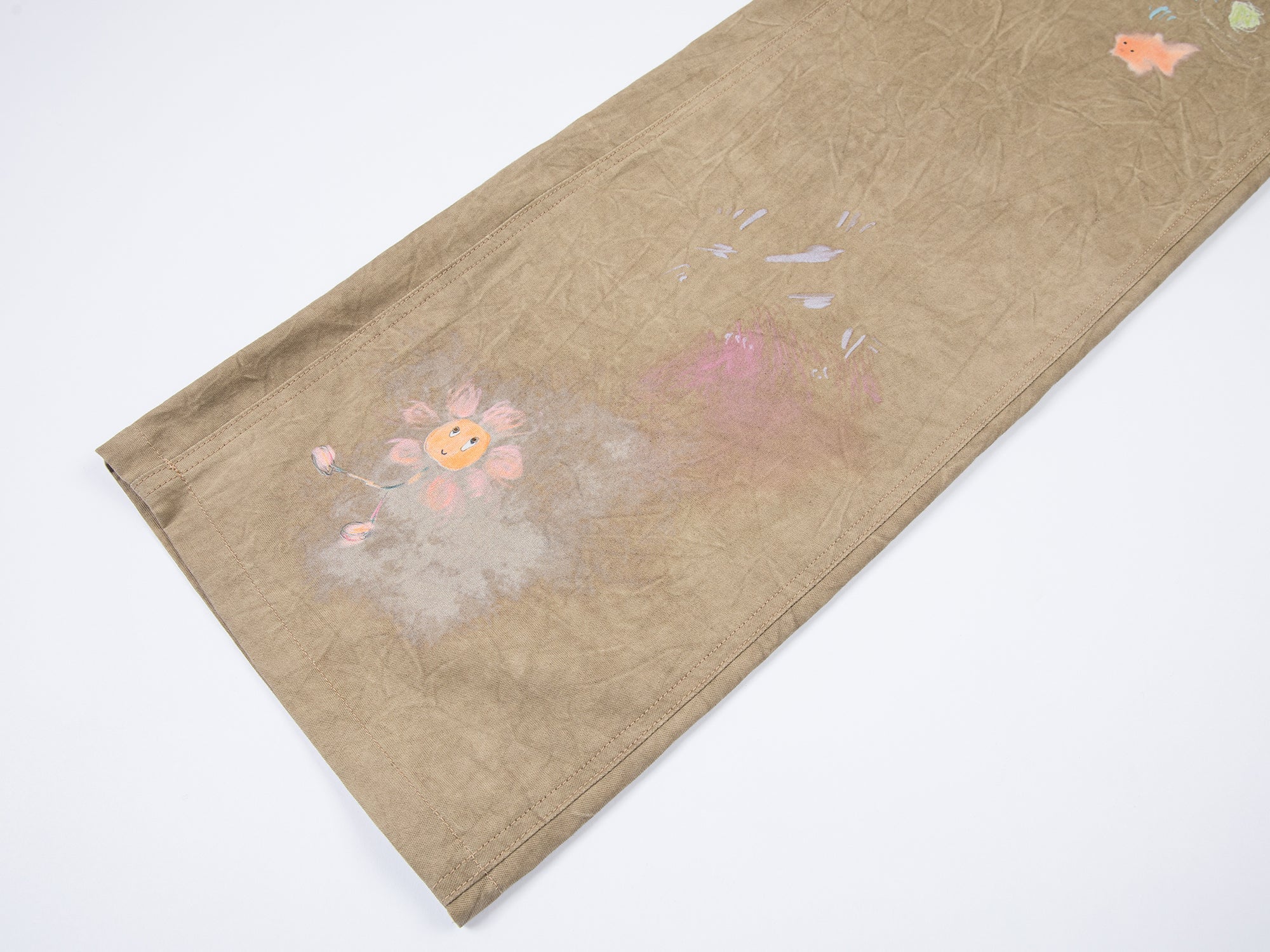 Hand-drawn dreamy jeans